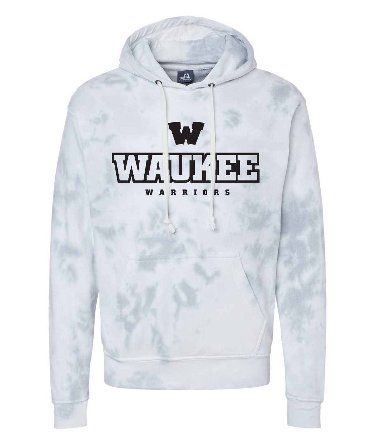 Waukee Warriors Tie-Dye Hoodie