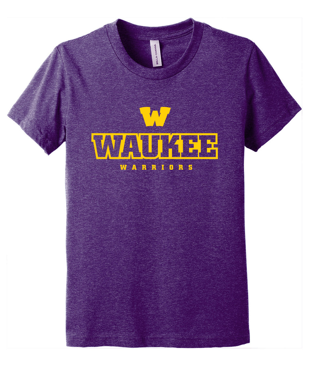 Waukee Warriors Tri-Blend Youth Tee