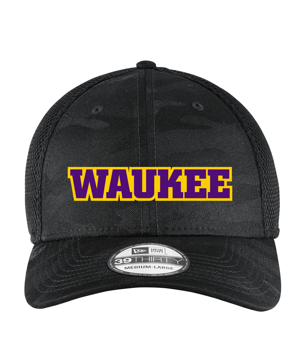 Waukee New Era Camo Stretch Hat