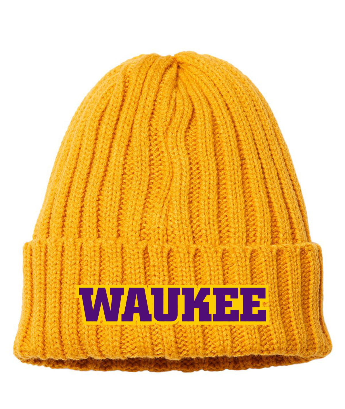 Waukee Cable Knit Beanie