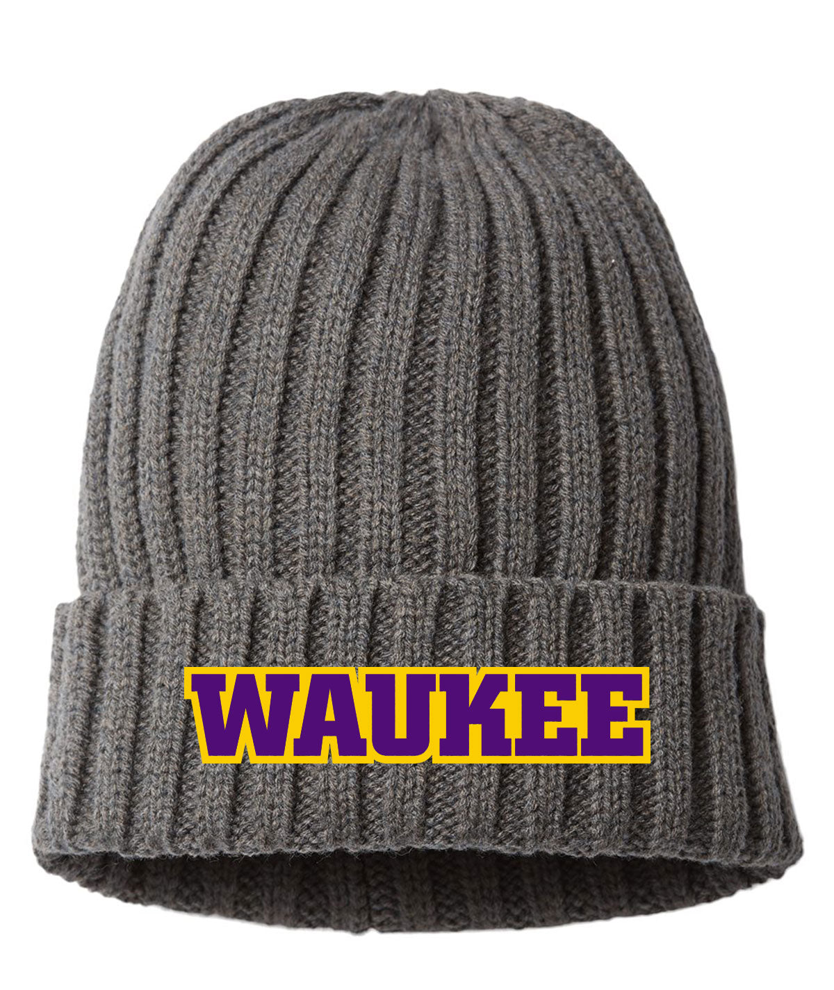 Waukee Cable Knit Beanie
