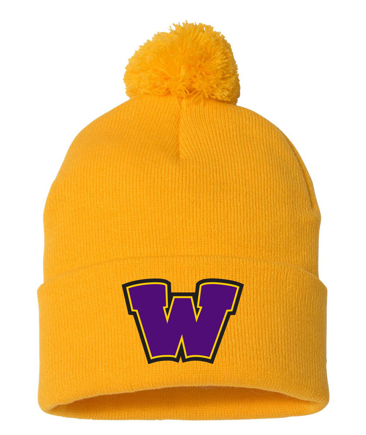 Waukee Pom Beanie