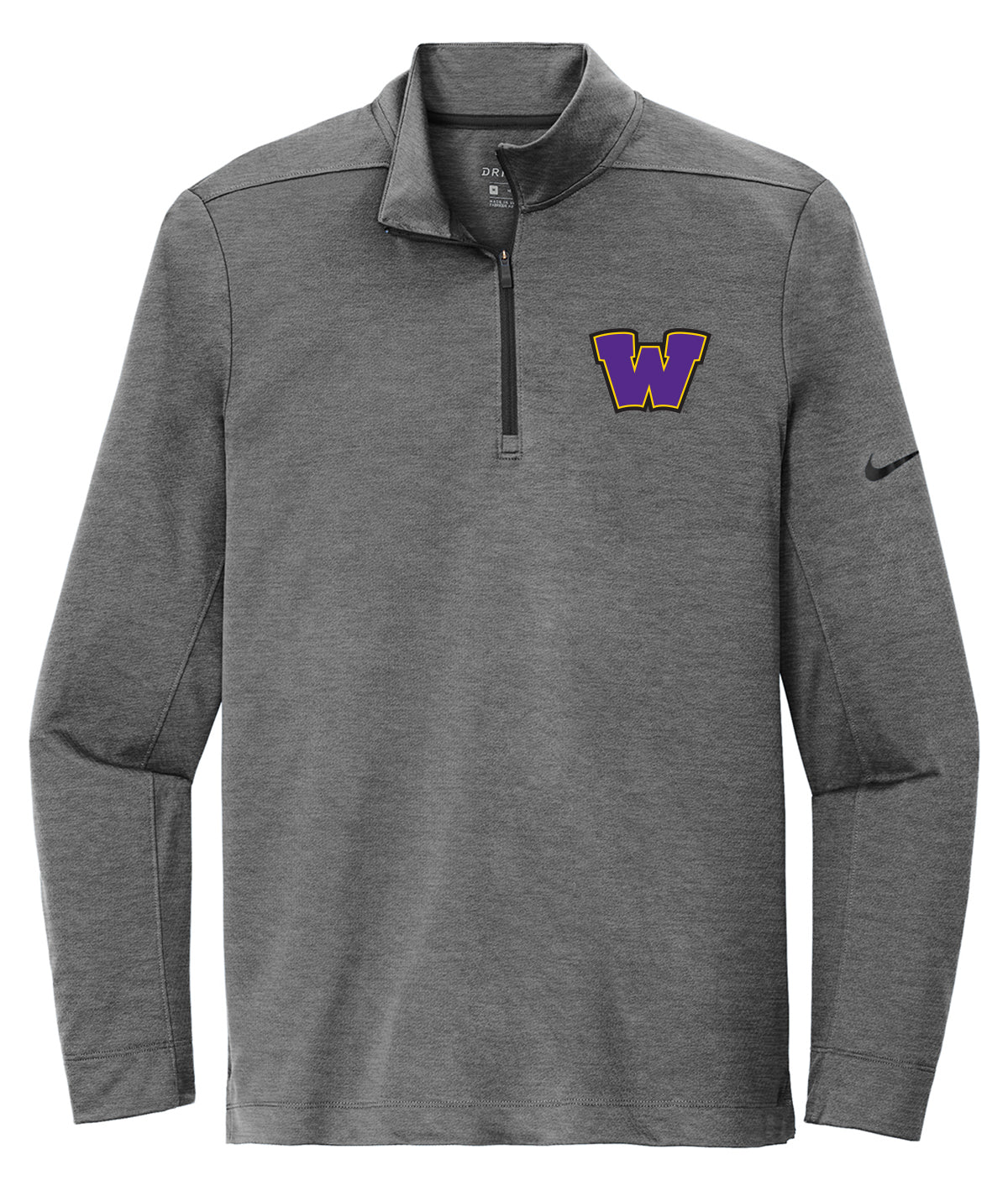 District Mens 1/2 Zip Nike Pullover