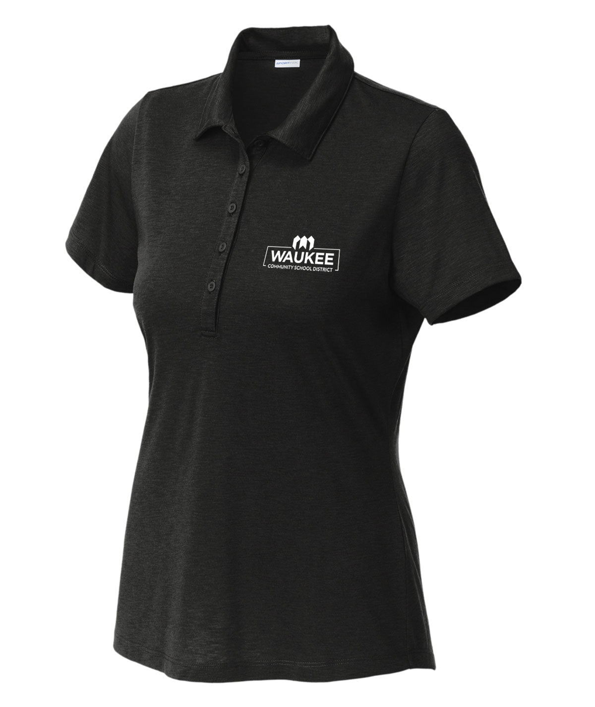 District Womens Heathered Polo
