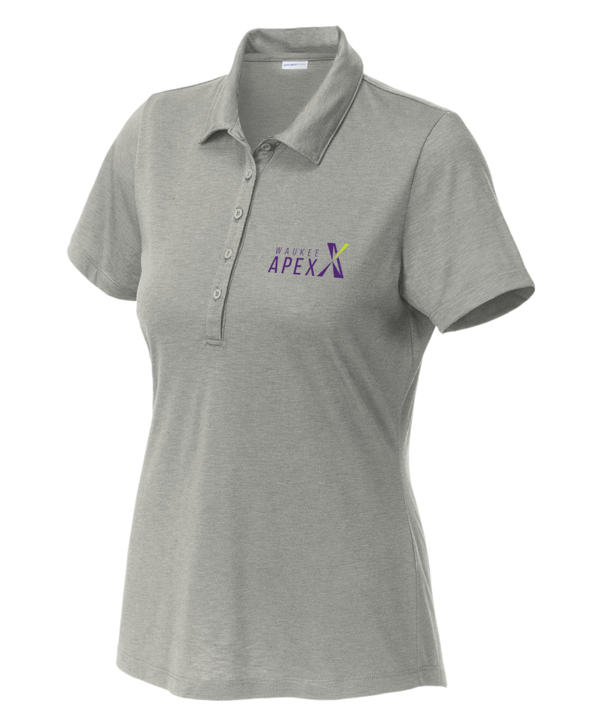 District Womens Heathered Polo