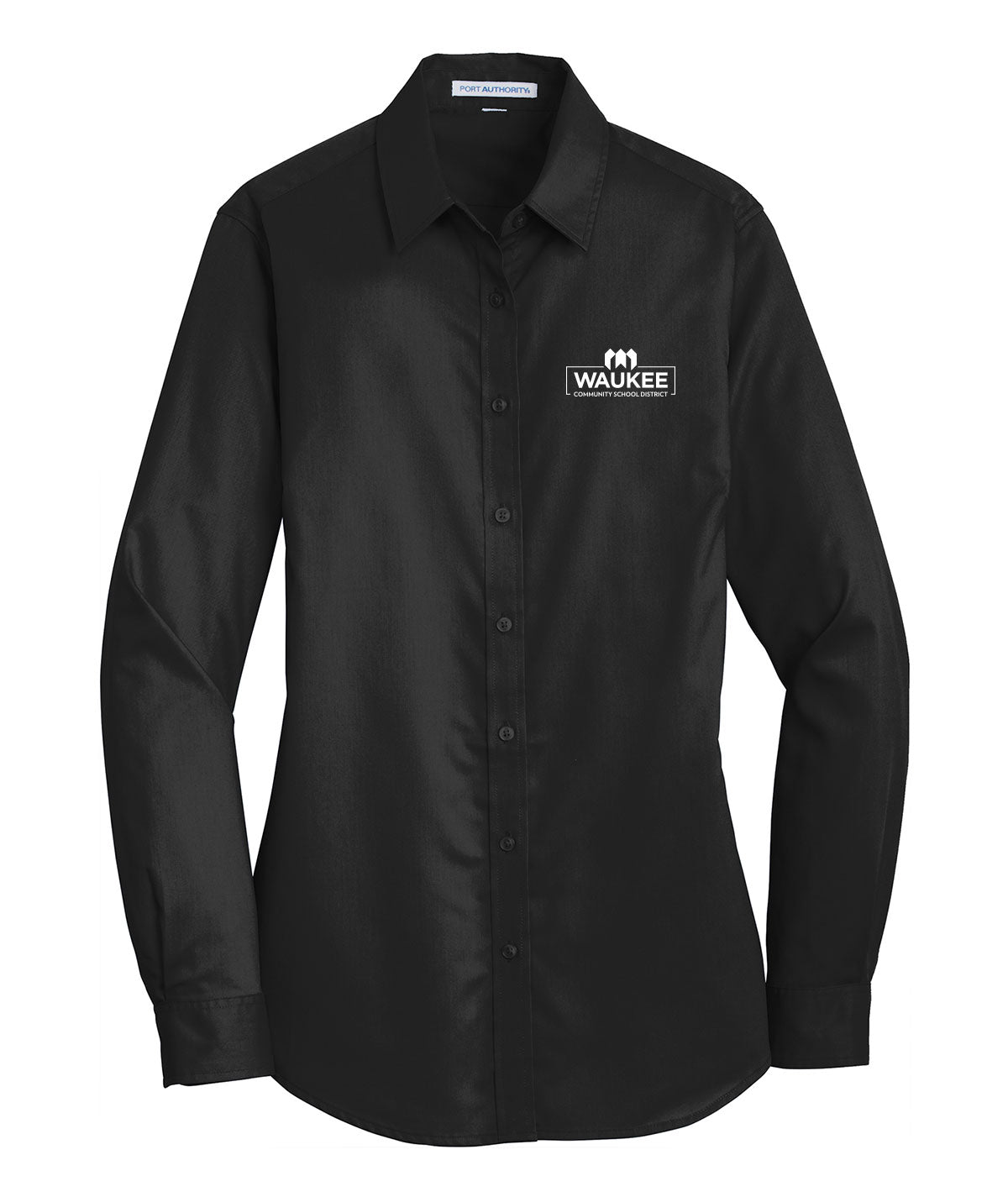 District Womens Long-Sleeve Twill Shirt