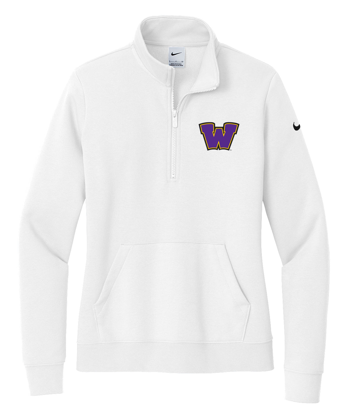 District Womens Nike 1/2 Zip Fleece