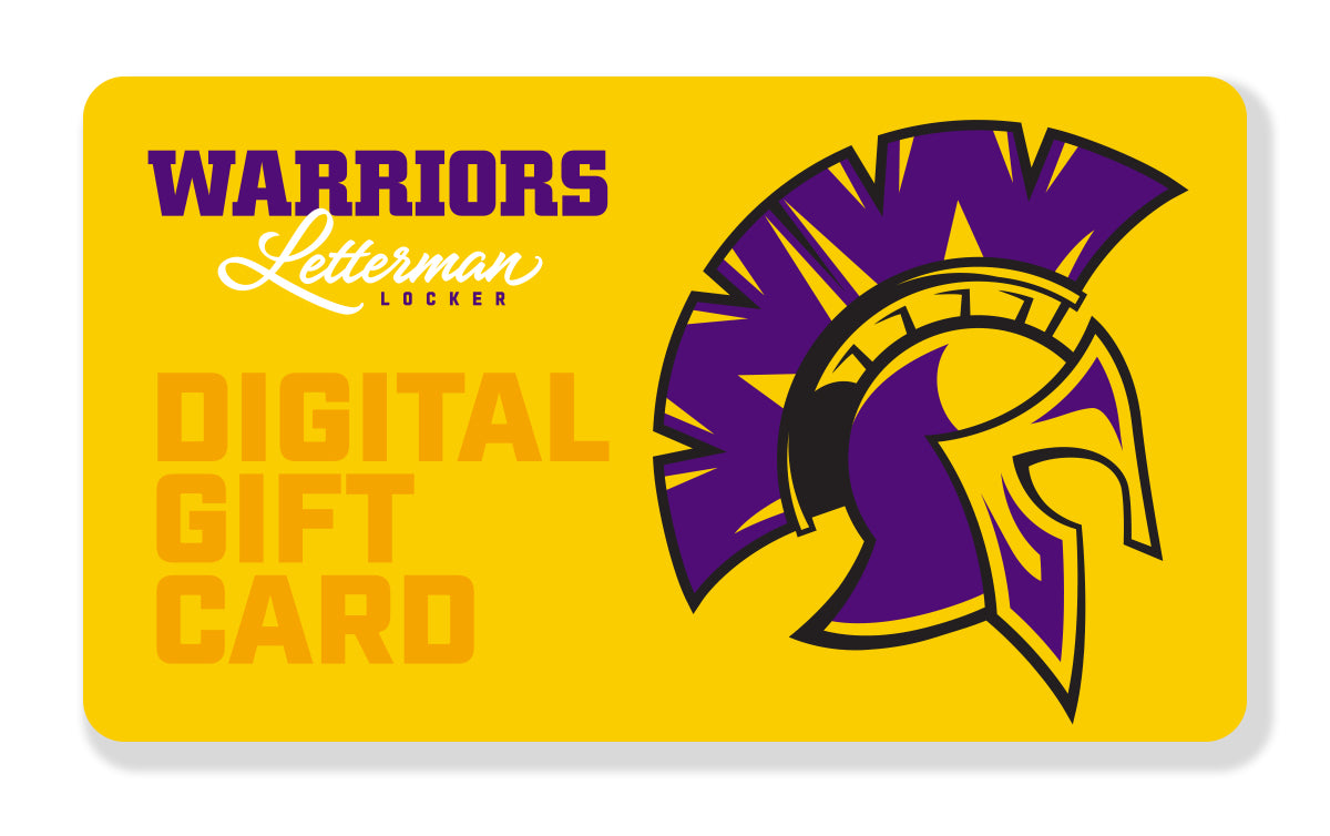 Warriors Letterman Locker Digital Gift Card