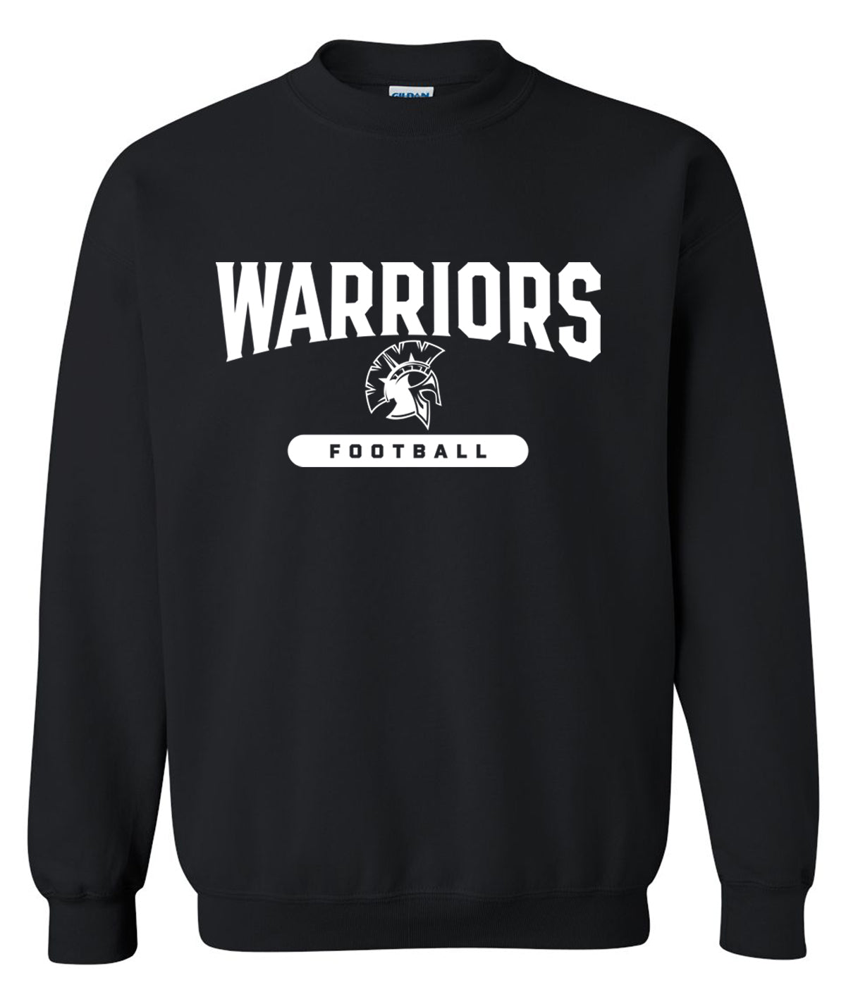 Warriors Football Crewneck Sweatshirt