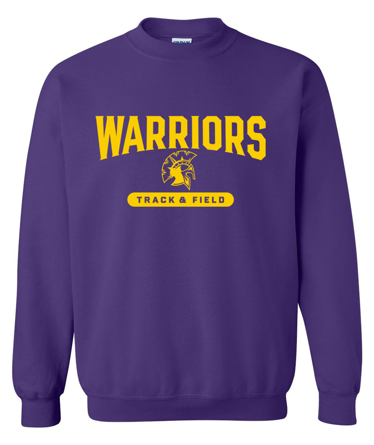 Warriors Track & Field Crewneck Sweatshirt